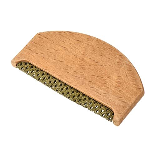 75mm Wood Sweater Comb Fabric Shaver Cleaning Tools Golden — PATIKIL
