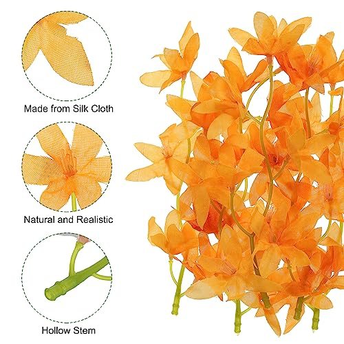 7in Artificial Orchid Flower, Simulation Cylinder Vase Fillers view 4