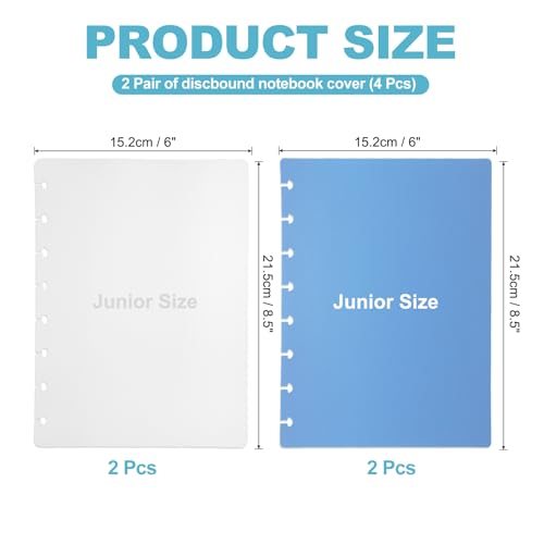 8.5x6 Discbound Notebook Cover A5 Letter Size view 2