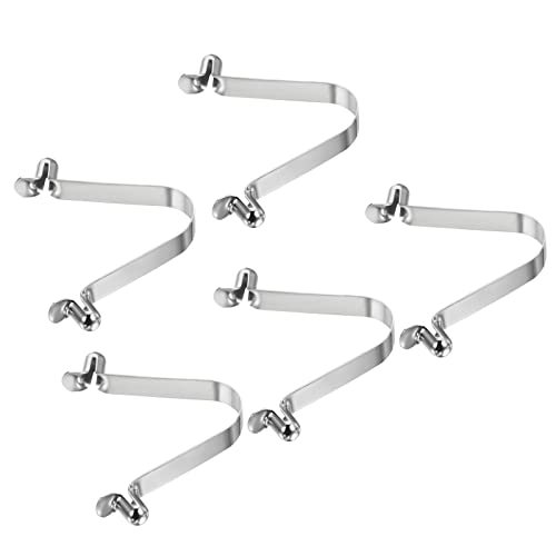 8.5x6mm Kayak Paddle Snaps, 5 Pack Pole Push Button Spring Clips Steel — PATIKIL