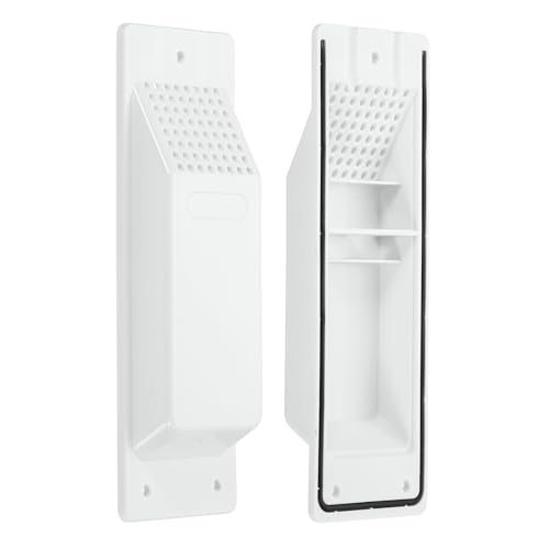 8" Shipping Container Air Vent Cross Vent Kit White 2Pcs — PATIKIL