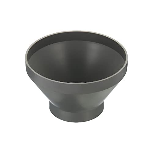 8" to 4" Duct Reducer Connector, Heating Cooling Ventilation Tube view 3