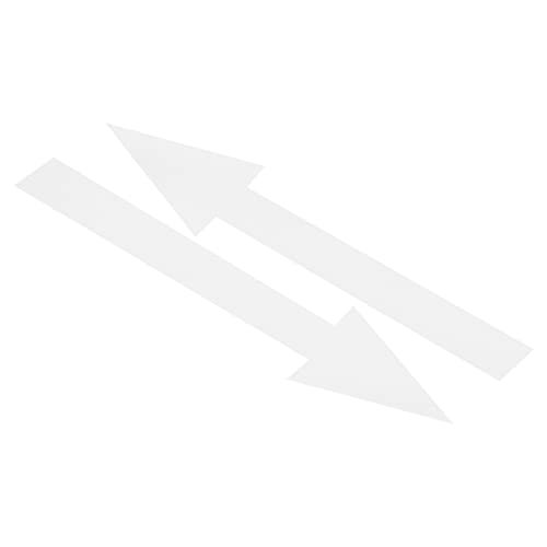 8"x2" Arrow Sticker, 15 Pack PVC Removable Self Adhesive Waterproof Large — PATIKIL