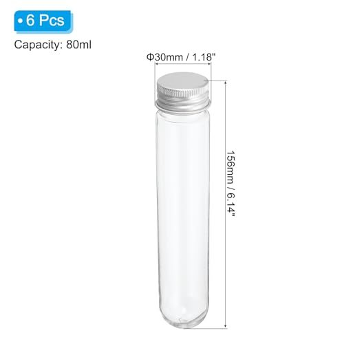 80ml Plastic Test Tubes view 2