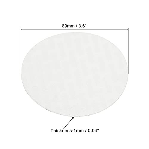 89mm/3.5" Foam Lid Liner 150Pcs PS Foam Pressure Sensitive Seal view 2