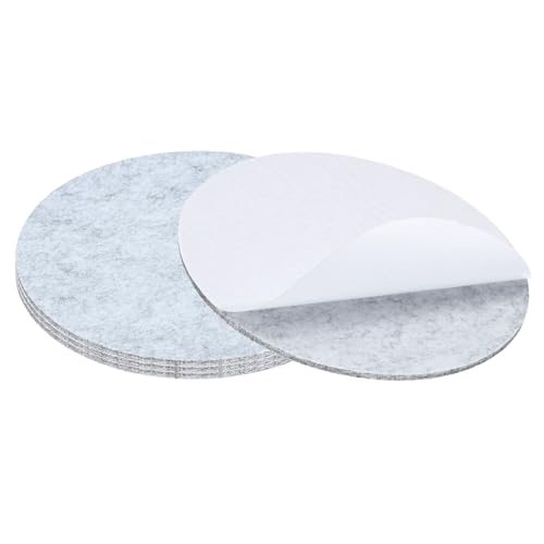9" Diameter Felt Furniture Pads, 4 Pack 1/5" Thick Lamp Base Felt Round — PATIKIL