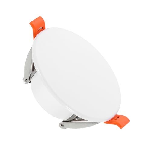94mm / 3.7" Diameter Spring Ceiling Hole Cover Plate White — PATIKIL