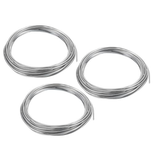 99.99% High Purity Zinc Wire, 3 Rolls 15 Gauge Pure Zinc Wire 1.5mm Soft — PATIKIL