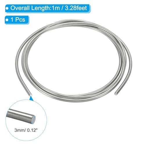 99.99% High Purity Zinc Wire, 9 Gauge Pure Zinc Wire 3mm Soft Beading Lab view 2