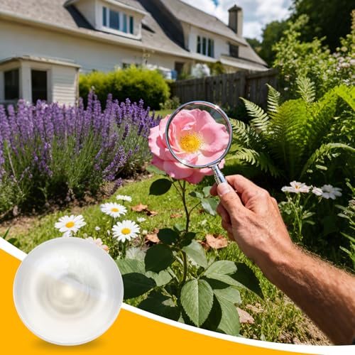 Acrylic, for Solar Heating Small Magnifier Physics Teaching, Transparent view 5