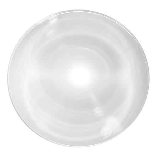 Acrylic Fresnel Lens, 200mm Dia, Transparent — PATIKIL