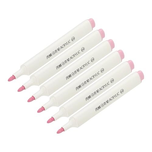 Acrylic Paint Marker Pens Bold Tip Pen Waterproof Water Based 6Pcs — PATIKIL