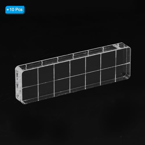 Acrylic Stamp Block, 10 Pack view 3