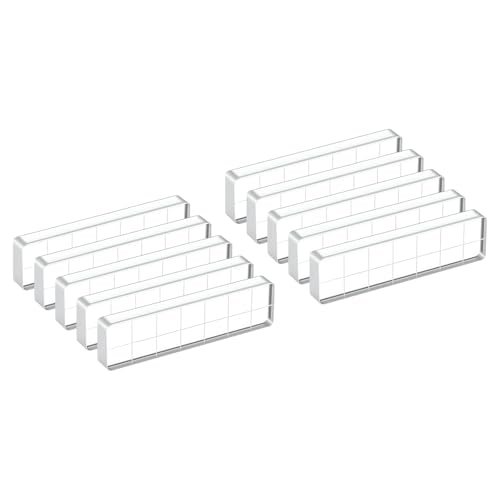 Acrylic Stamp Block, 10 Pack — PATIKIL