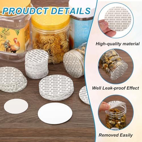 Adhesive Round PS Pressure Sensitive Seals view 3