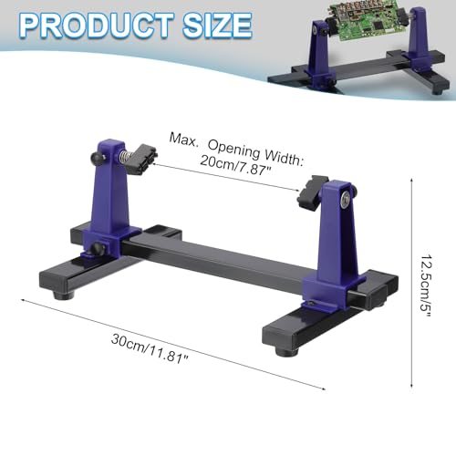Adjustable PCB Holder Circuit Board Holder 360° Degree Rotation Tool view 2