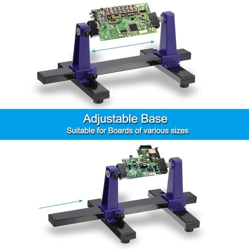 Adjustable PCB Holder Circuit Board Holder 360° Degree Rotation Tool view 5