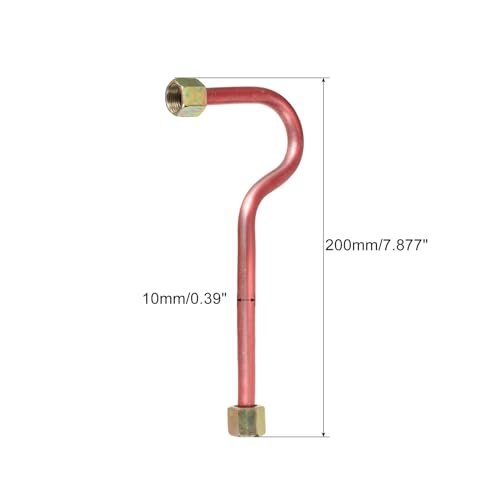 Air Compressor Exhaust Tube, 16mm ID Aluminum Alloy Compressor view 2
