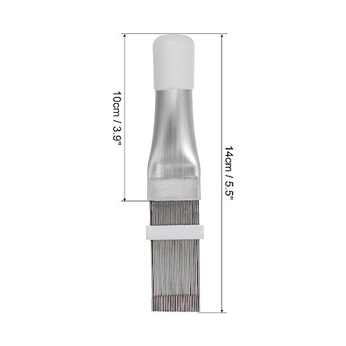 Air Conditioner Fin Comb AC Coil Cleaner Fin Comb Brush White view 2