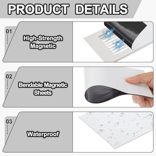 Air Registers Cover, Magnet Vent Blocker view 3