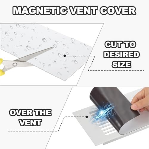 Air Registers Cover, Magnet Vent Blocker view 5
