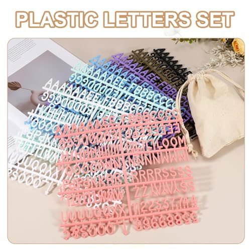 Alphabet Message Accessories Including Numbers view 4