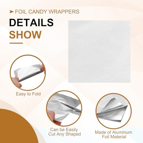 Aluminium Foil Candy Wrapping Paper view 3