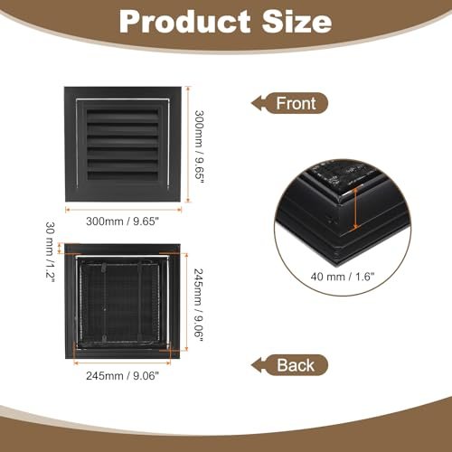 Aluminum Alloy, Black view 2