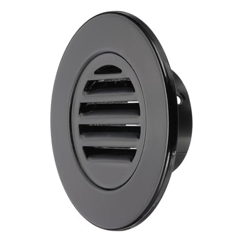 Aluminum Alloy Wall Vent Grille Cover Exterior Exhaust Louvered Vent — PATIKIL