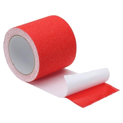 Anti Slip Traction Tape 4" x 16 Ft Non-Slip Grip Tape Red — PATIKIL