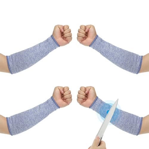 Arm Safety Protectors Sleeves Forearm Sleeve HPPE Level 5 Protection — PATIKIL
