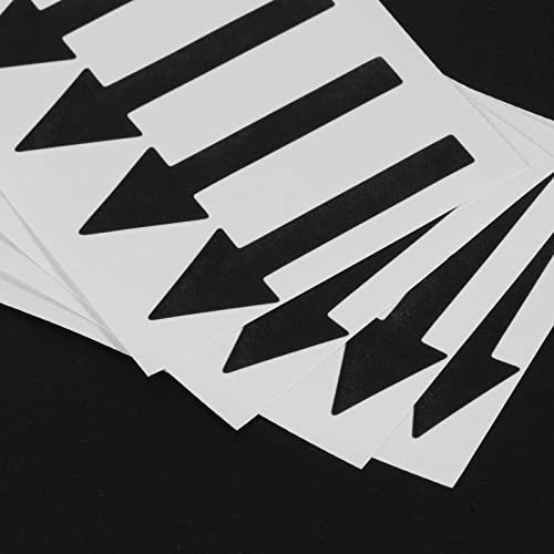 Arrow Sticker 2 Inch, 4 Sheet Directional Sign PVC Adhesive Removable view 4