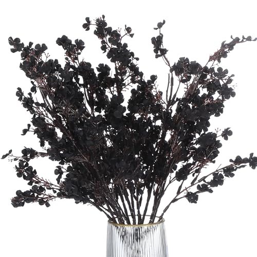Artificial Flowers European Fake Flowers Black, DIY Bouquet, Fake Floral — PATIKIL