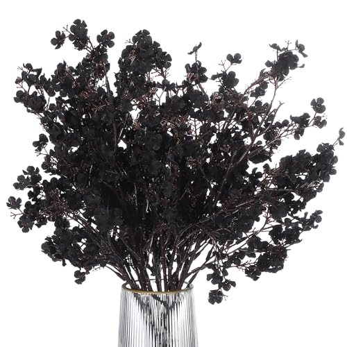Artificial Flowers European Fake Flowers Black, DIY Bouquet, Fake Floral — PATIKIL