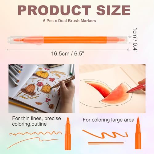Artist Colored Marker Set Supplies view 2