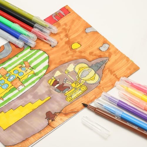 Artist Colored Marker Set Supplies view 4