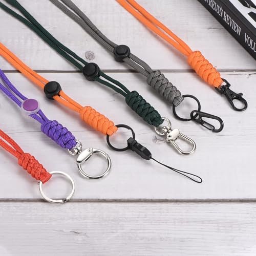 Badge Lanyard with Lobster Clasp 19 Inch, Necklace Keychain Cord Metal view 5