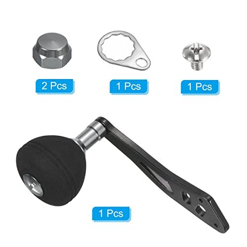 Baitcasting Power Handle, Metal Fishing Reel Handle EVA Knob Grip view 3