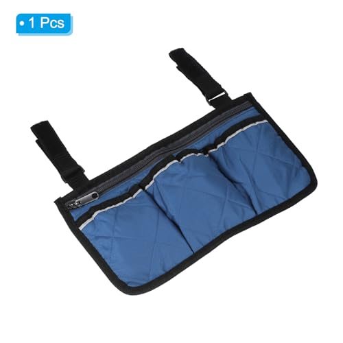 Beach Chair Armrest Bag, Waterproof Beach Chair Hanging Storage Pouch Arm view 3