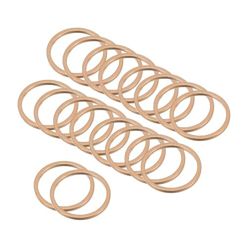 Beading Hoop Earrings, 60 Pcs Round Beading Findings Copper Hoop Earring — PATIKIL