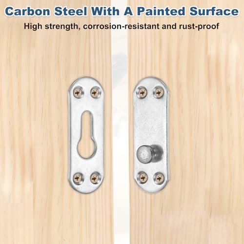 Bed Rail Brackets 3" Carbon Steel Bed Rail Fasteners Hardware view 3