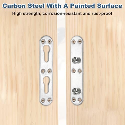 Bed Rail Brackets 5" Carbon Steel Adjustable Bed Rail Fasteners view 3