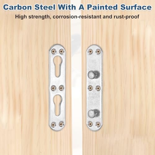 Bed Rail Brackets 5", Carbon Steel Bed Rail Fasteners Hardware view 3