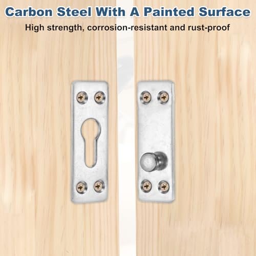 Bed Rail Fasteners 3", Carbon Steel Bed Frame Brackets Hardware view 3