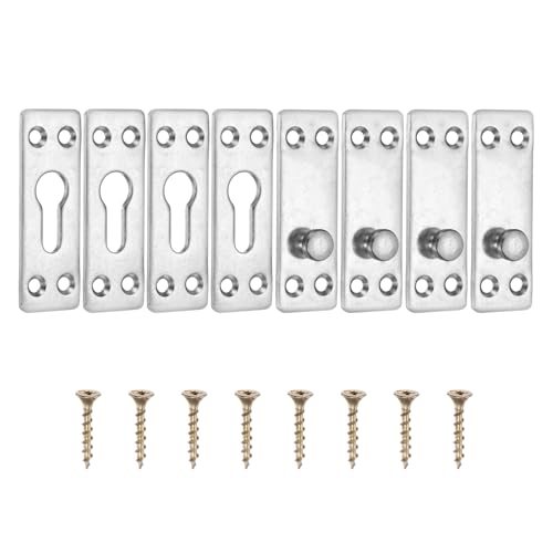 Bed Rail Fasteners 3", Carbon Steel Bed Frame Brackets Hardware — PATIKIL