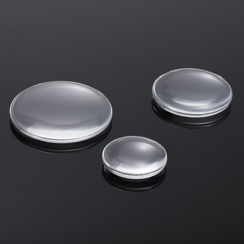 Biconvex Lens 6Pack 4cm Dia 10cm Focal Length Optical Lenses view 5