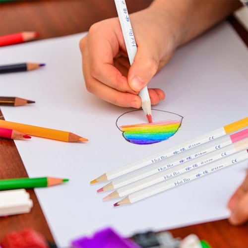 Black Colored Pencils Set, 12 Pcs Oil Color Pencils Wooden Coloring view 5