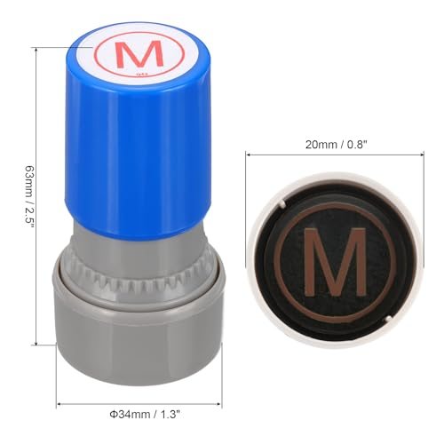 Blue, Character Teacher Ink Initial Stamp view 2
