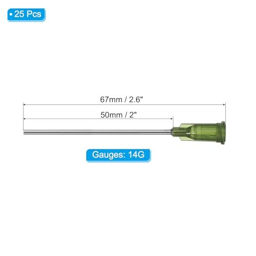 Blunt Tip Dispensing Needles 2 Inch view 2