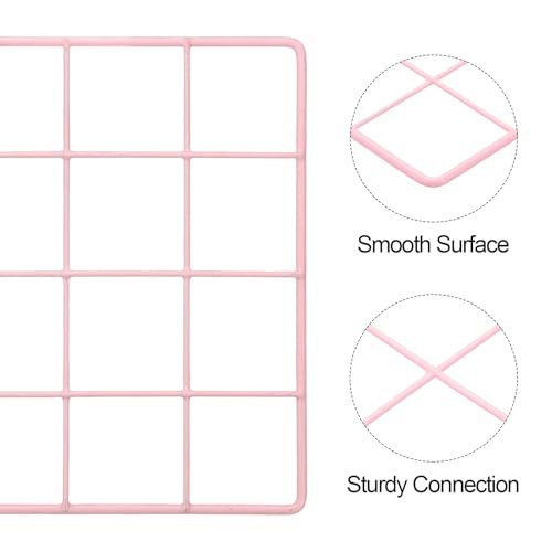 Board Photo Pictures Memo Display Grid Panels Hanging Organizer Wall view 3